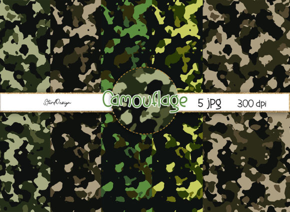 Camouflage Digital Paper: The Versatile, Print-Ready Texture for Creative Projects