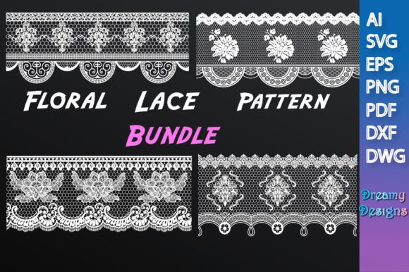 Floral Lace Pattern Bundle SVG: A Versatile Resource for Designers and Creators