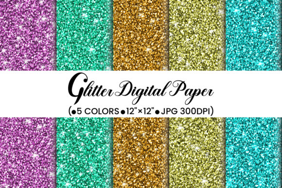 GLITTER DIGITAL PAPER: What You Actually Need to Know Before Downloading or Designing