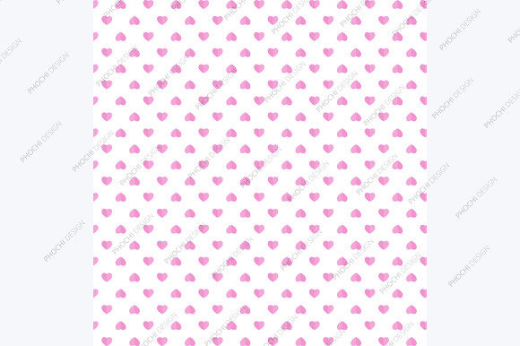Happy Valentines Day Pink Hearts Pattern: A Creative Resource for Designers and Enthusiasts