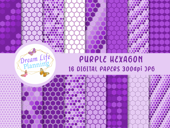 Purple Hexagon