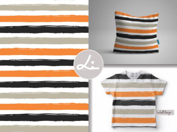Vector Hand Drawn Striped Background: A Creative Asset for Designers and Creators