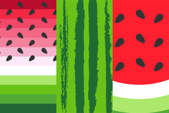 Watermelon Summer Pattern Illustrations: A Creative Resource for Design and Beyond