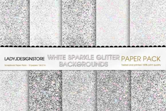 White Sparkle Large Glitter: A Versatile Tool for Creative Projects